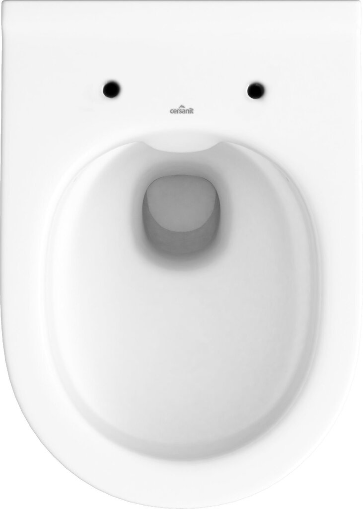 Seinale kinnitatav WC-pott Cersanit City Oval CleanOn (ilma kaaneta) цена и информация | WС-potid | hansapost.ee