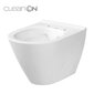 Seinale kinnitatav WC-pott Cersanit City Oval CleanOn (ilma kaaneta) цена и информация | WС-potid | hansapost.ee