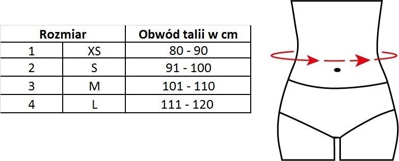 Songavöö (ribidega) suurus 3, 353b-3 hind ja info | Liigesetoed ja kaitsmed | hansapost.ee