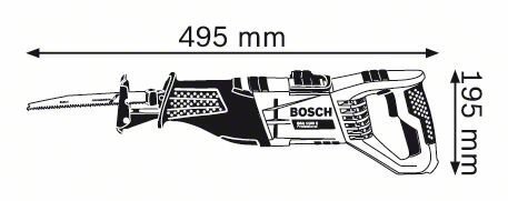 Elektriline lineaarne saag Bosch GSA 1100 E цена и информация | Elektrilised saed, ketassaed ja tarvikud | hansapost.ee