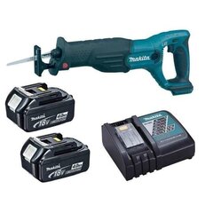 Akuga lineaarne saag Makita 18V 2 x 5Ah (DJR186RTE) цена и информация | Пилы, циркулярные станки | hansapost.ee