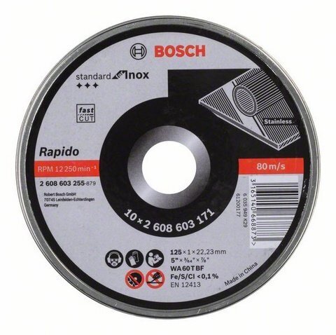 Lõikeketas Bosch Rapido hind ja info | Lihvmasinad | hansapost.ee