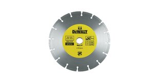 Алмазный диск Dewalt 230 x 22,2 мм (DT3731), сегментный цена и информация | Шлифовальные машины | hansapost.ee