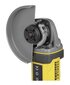 Aku-nurklihvija Stanley Fatmax V20 125 mm + 2x4.0 Ah akud SFMCG400M2K hind ja info | Lihvmasinad | hansapost.ee