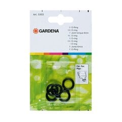 Набор запасных уплотнителей Gardena, 9мм цена и информация | Gardena Бытовая техника | hansapost.ee