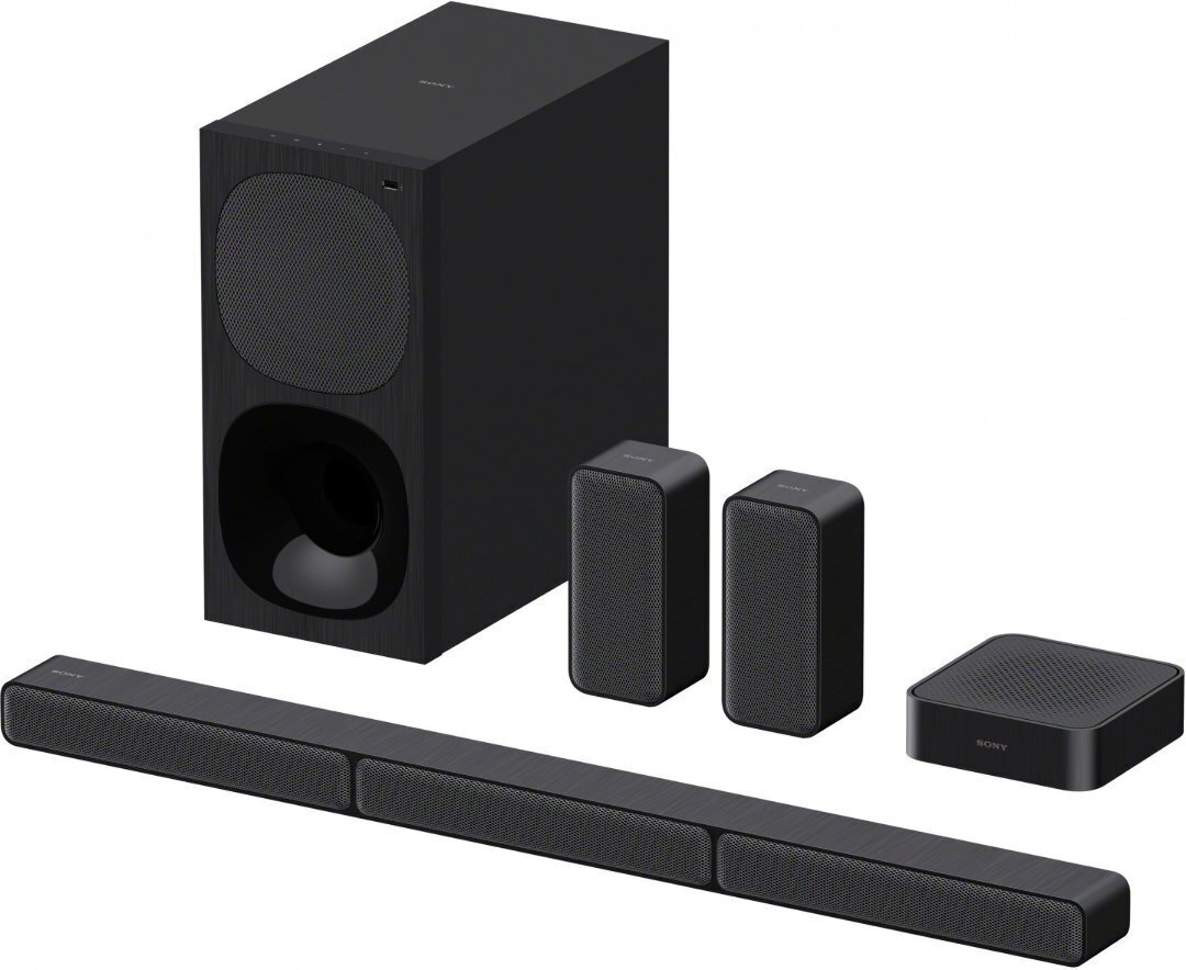 5.1 Soundbar Sony HT-S40R Must - 600 W цена и информация | Ribakõlarid ja koduaudio süsteemid | hansapost.ee