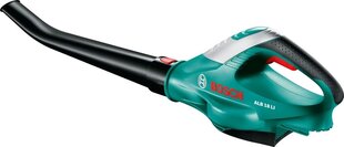 Аккумуляторная воздуходувка Bosch ALB 18 LI (без аккумулятора и без зарядного устройства) цена и информация | Пылесосы для сбора листьев, измельчители веток, очистители тротуарной плитки | hansapost.ee