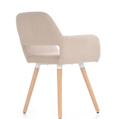 Комплект из 2 стульев Halmar K283, песочный цвет цена и информация | Стулья для кухни и столовой | hansapost.ee