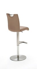 Барный-полубарный стул Alesi, светло-коричневый цена и информация | Стулья для кухни и столовой | hansapost.ee