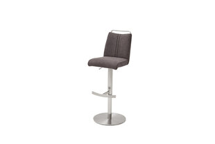 Барный-полубарный стул Giulia A-1, гобелен, коричневый цена и информация | Стулья для кухни и столовой | hansapost.ee