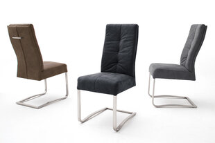 Комплект из 2 стульев Salva, коричневый цена и информация | Стулья для кухни и столовой | hansapost.ee