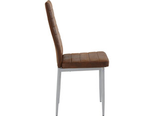 Комплект из 4 стульев Kate, коричневый цена и информация | Стулья для кухни и столовой | hansapost.ee
