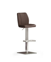 Барный-полубарный стул MC Akcent Naomi, коричневый цена и информация | Стулья для кухни и столовой | hansapost.ee