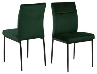 Комплект из 2-х стульев Demi, темно-зеленый цена и информация | Стулья для кухни и столовой | hansapost.ee