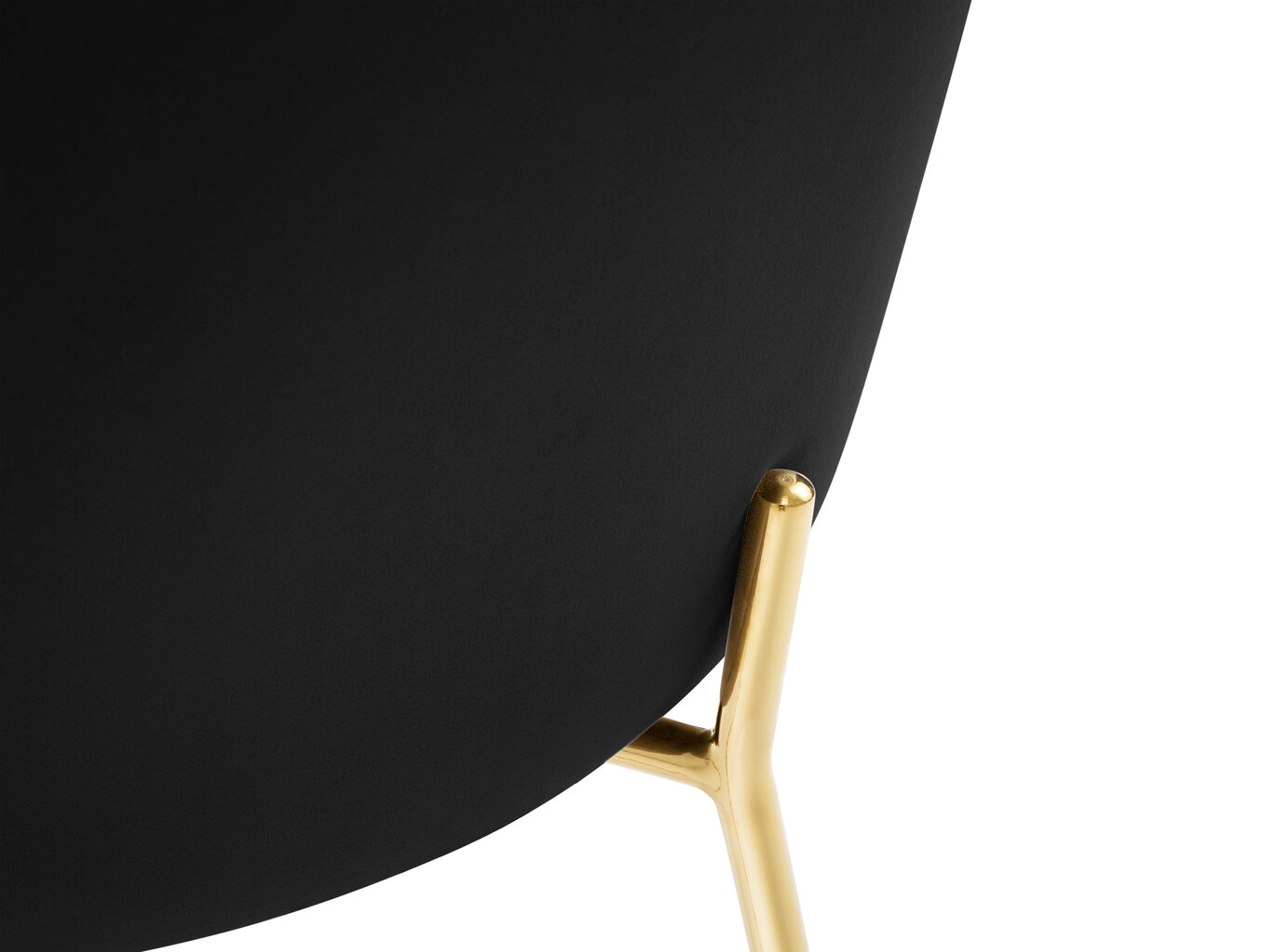 Tool Cosmopolitan Design Padova, must/kuldne värv hind ja info | Köögitoolid, söögitoolid | hansapost.ee