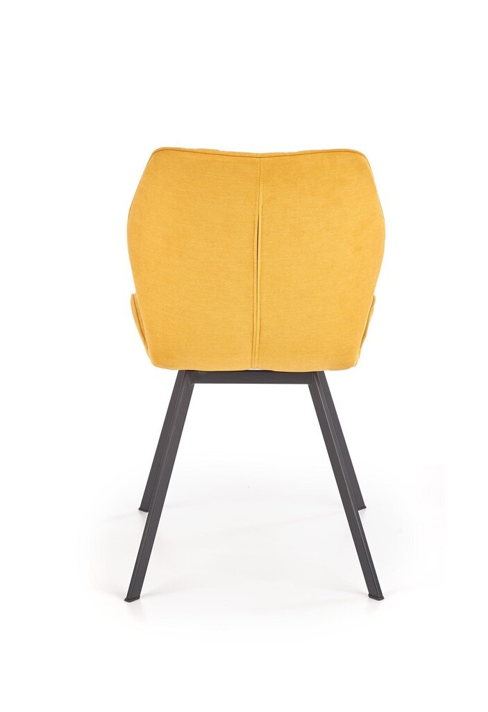 4 tooli komplekt Halmar K360, kollane hind ja info | Köögitoolid, söögitoolid | hansapost.ee