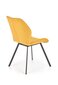 4 tooli komplekt Halmar K360, kollane цена и информация | Köögitoolid, söögitoolid | hansapost.ee