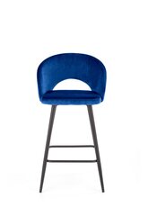 Комплект из 2-х барных стульев Halmar H96, синий/черный цена и информация | Стулья для кухни и столовой | hansapost.ee