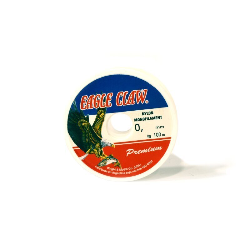 Jõhv Eagle Claw Premium, 100 m x 0,16 mm, 1,8 kg, sinine цена и информация | Tamiilid | hansapost.ee