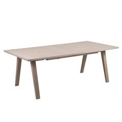 Обеденный стол A-Line, дубового цвета цена и информация | Кухонные и обеденные столы | hansapost.ee