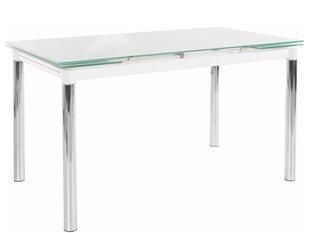 Стол Pippa, 80x140 см, белый цена и информация | Кухонные и обеденные столы | hansapost.ee