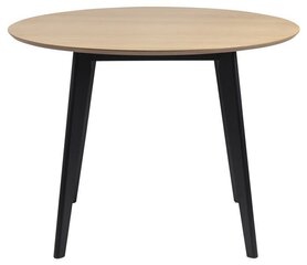 Обеденный стол Roxby, коричневый цена и информация | Кухонные и обеденные столы | hansapost.ee
