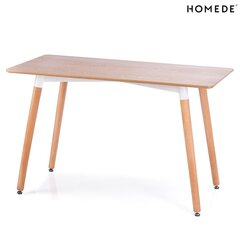 Laud Homede Kos 120x60 cm, pruun hind ja info | Köögilauad, söögilauad | hansapost.ee