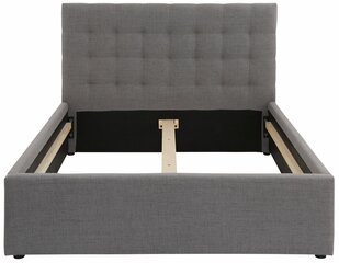 Кровать Ajay 140x200 см, серая цена и информация | Notio Living Мебель для спальни | hansapost.ee