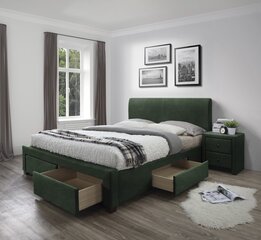 Кровать Halmar Modeno III 160x200 см, зеленая цена и информация | Кровати | hansapost.ee