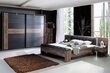 Voodi Bellevue 160 x 200 cm, tamm/must tamm hind ja info | Voodid | hansapost.ee