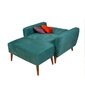 Diivan Artie Aqua Loveseat, sinine hind ja info | Diivanvoodid ja diivanid | hansapost.ee