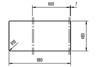 TEKA Раковина STONE 60 B-TG оникс цена и информация | Teka Сантехника, ремонт, вентиляция | hansapost.ee