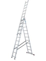 Krause Corda универсальная двухсторонняя лестница, 3 части 10 ступеней цена и информация | Лестницы для батутов | hansapost.ee