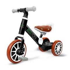 Балансировочный велосипед с педалями + боковые колеса 3в1 цена и информация | Ecotoys Товары для детей и младенцев | hansapost.ee