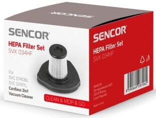 Sencor SVX 034HF цена и информация | Аксессуары для пылесосов | hansapost.ee