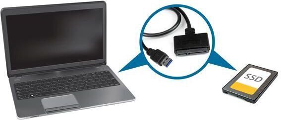 STARTECH SATA to USB Cable with UASP hind ja info | Juhtmed ja kaablid | hansapost.ee