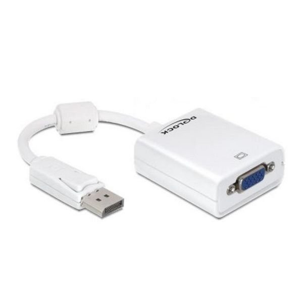 DisplayPort – VGA adapter Delock, 0,125 m цена и информация | USB adapterid ja jagajad | hansapost.ee