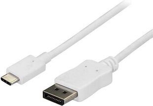 STARTECH 1m USB C to DP Cable 4K 60Hz W hind ja info | Juhtmed ja kaablid | hansapost.ee