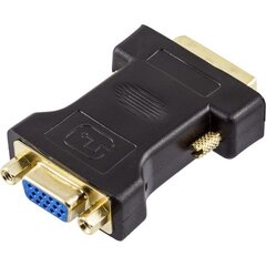 Deltaco DVI-4, DVI-A, VGA hind ja info | USB adapterid ja jagajad | hansapost.ee
