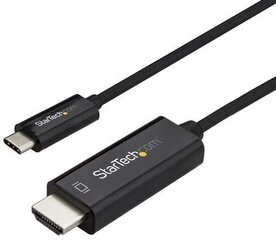 STARTECH 3m USB C to HDMI Cable - Black hind ja info | Juhtmed ja kaablid | hansapost.ee