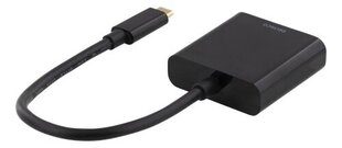 Deltaco USBC-HDMI8, USB-C, HDMI, 0.2 м цена и информация | Кабели и провода | hansapost.ee