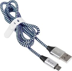 Микро USB Кабель Tracer TRAKBK46263 Micro USB 2.0 AM, 1 м цена и информация | Кабели и провода | hansapost.ee