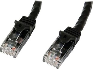 Сетевой кабель STARTECH 1 м Black Snagless Cat6 UTP цена и информация | Кабели и провода | hansapost.ee