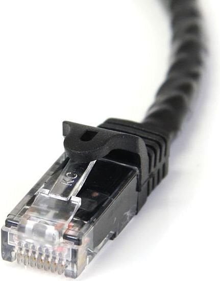 Võrgukaabel STARTECH 5 m Black Snagless Cat6 UTP hind ja info | Juhtmed ja kaablid | hansapost.ee