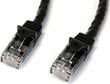 Võrgukaabel STARTECH 5 m Black Snagless Cat6 UTP цена и информация | Juhtmed ja kaablid | hansapost.ee