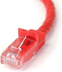 Võrgukaabel STARTECH 1m Red Snagless Cat6 UTP Patch hind ja info | Juhtmed ja kaablid | hansapost.ee