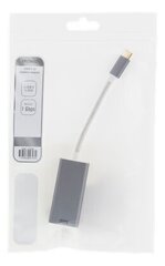 Deltaco USBC-GIGA4, USB-C, RJ45, 0.06 м цена и информация | Кабели и провода | hansapost.ee