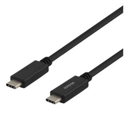 Deltaco USBC-1501M, USB-C, 1 m hind ja info | Juhtmed ja kaablid | hansapost.ee
