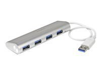 STARTECH ST43004UA USB 3.0 4-Port Hub hind ja info | USB adapterid ja jagajad | hansapost.ee