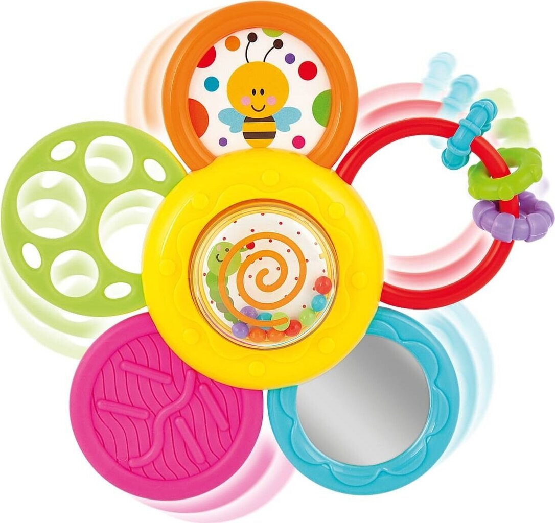 WinFun beebi kõristi Lill, pöörlev цена и информация | Beebide mänguasjad | hansapost.ee